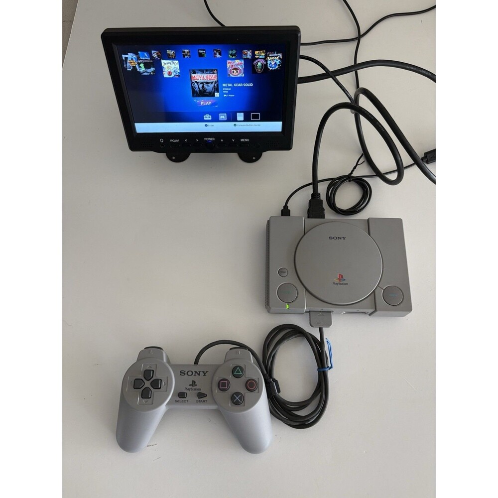 Sony PlayStation Classic Mini Console SCPH-1000R OEM Controller Tested Working